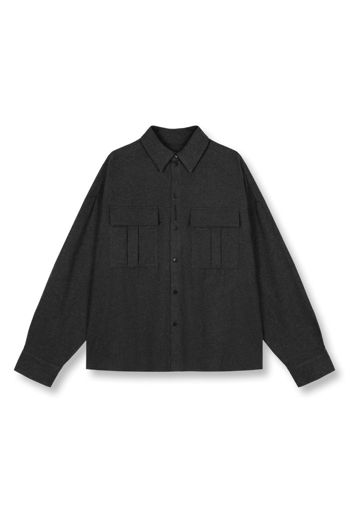 FLANNY Shirt Anthracite