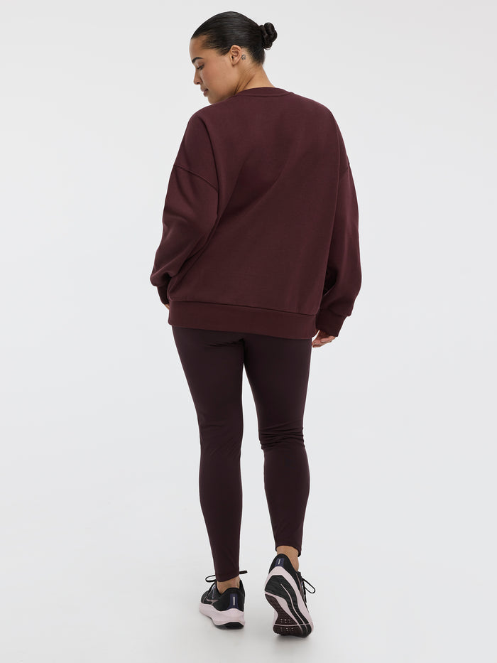 Fleece Crew-Neck Sweatshirt - Hyba