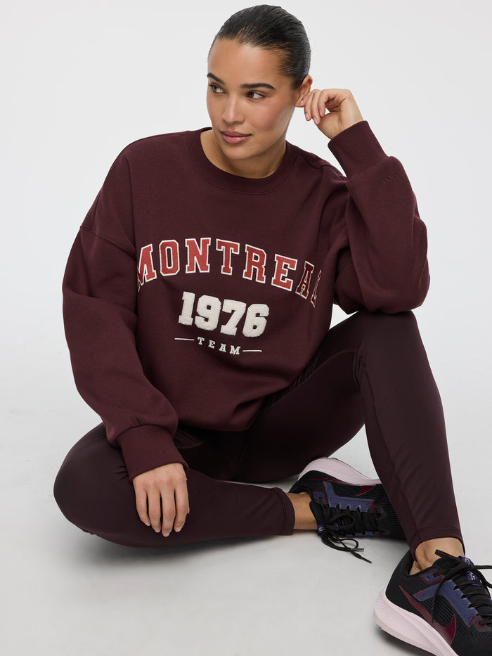 Fleece Crew-Neck Sweatshirt - Hyba