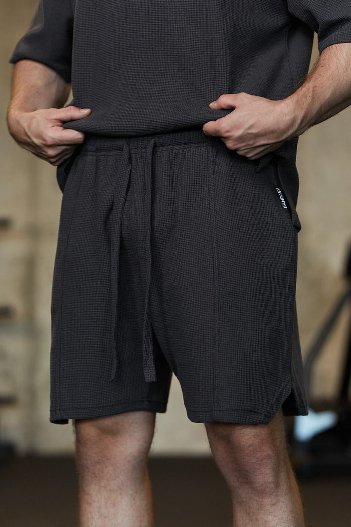 FLEX OVERSIZED SHORTS GREY