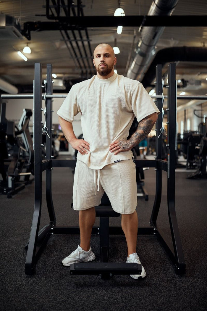 FLEX OVERSIZED T-SHIRT BEIGE
