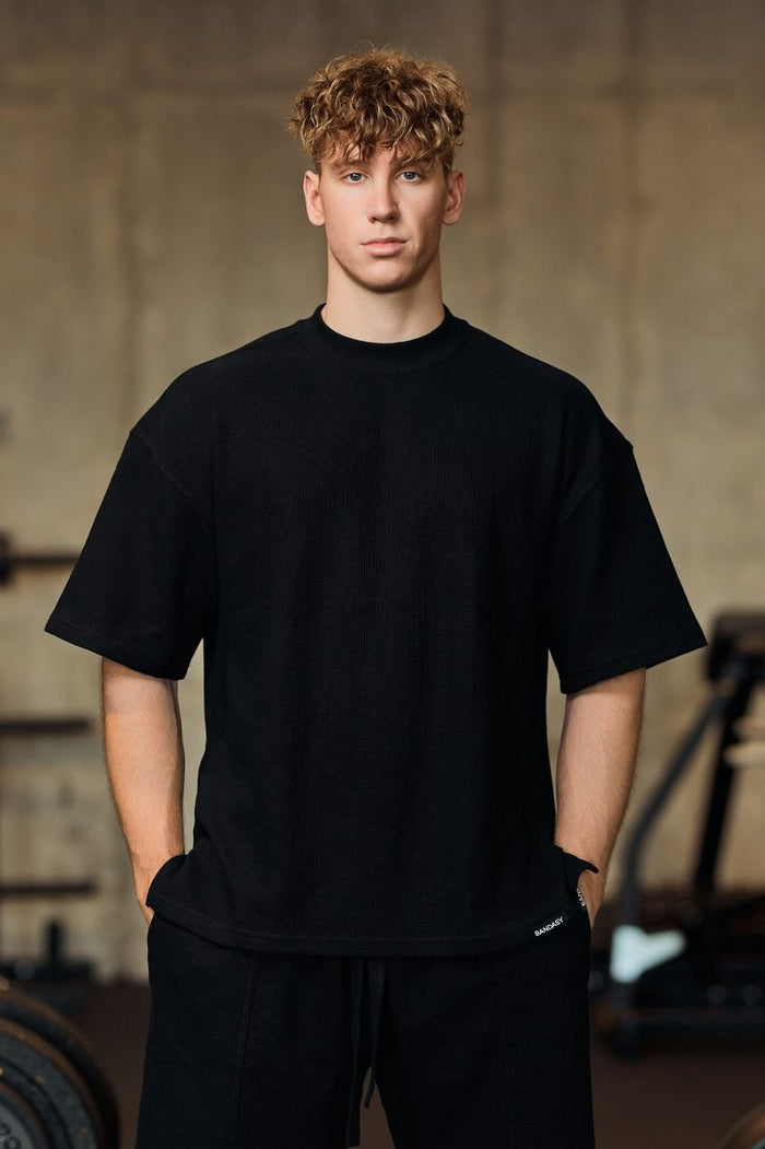 FLEX OVERSIZED T-SHIRT BLACK