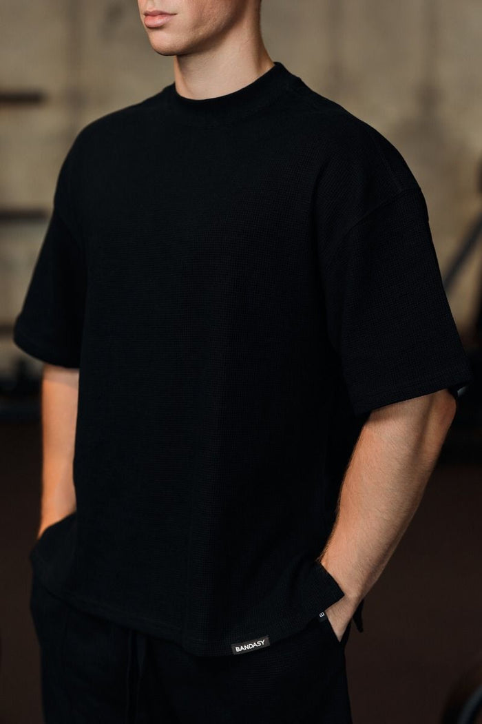 FLEX OVERSIZED T-SHIRT BLACK
