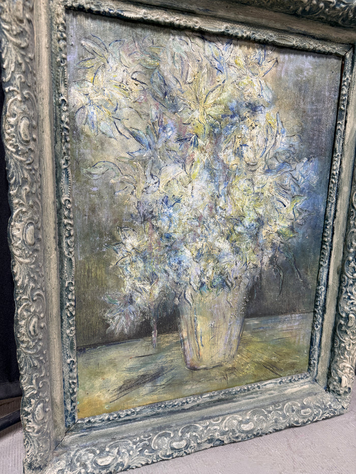Floral Still Life Painting - artist signed