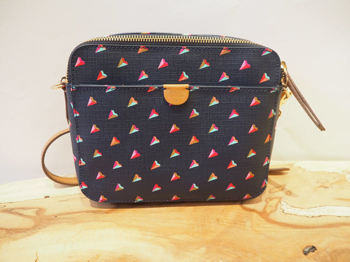 Fossil Navy Crossbody Bag
