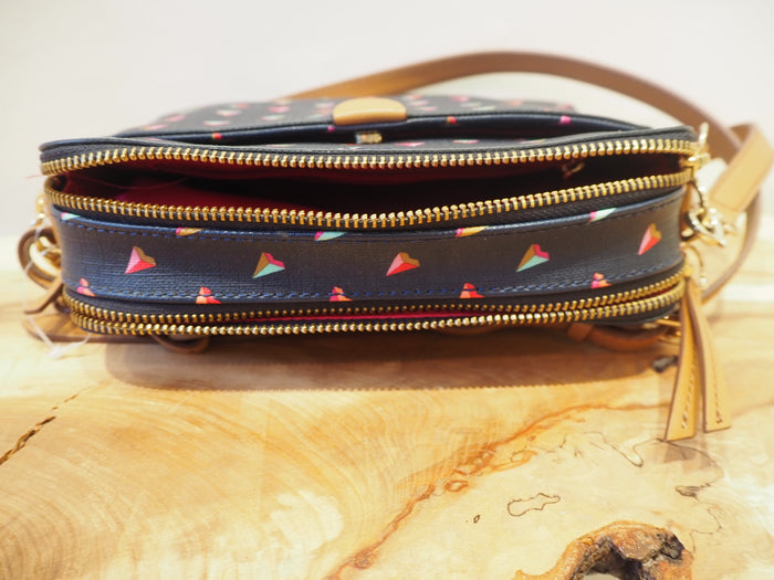 Fossil Navy Crossbody Bag