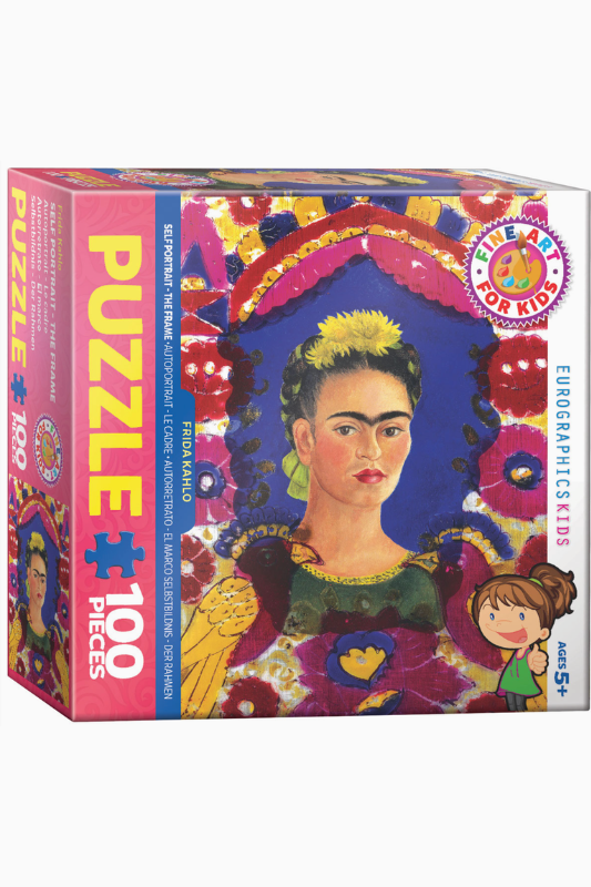 Frida Self Portrait - Kid Friendly Puzzle