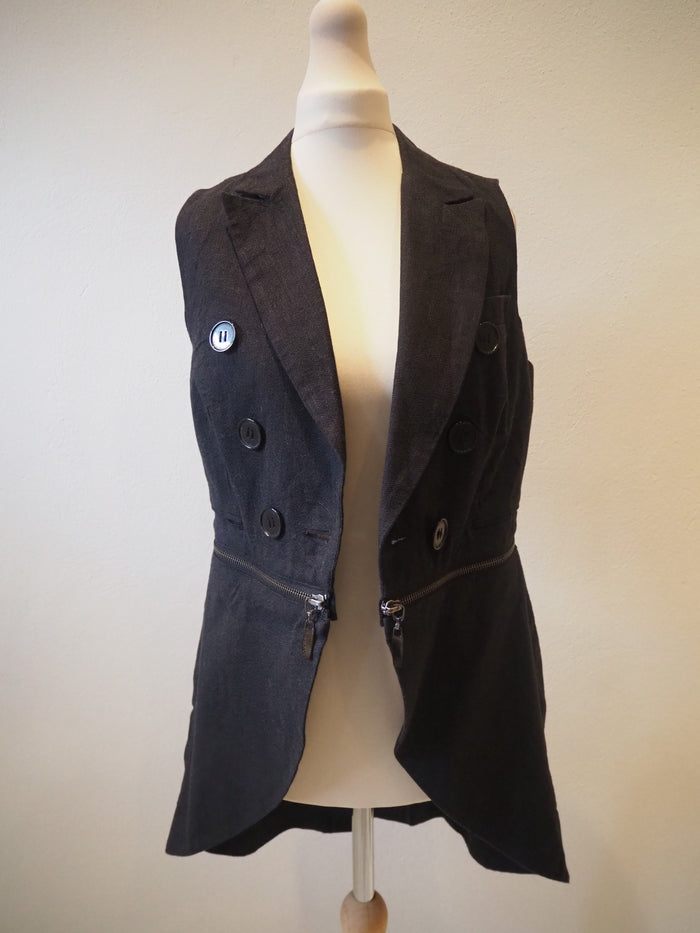 Full Circle Grey Waistcoat 10