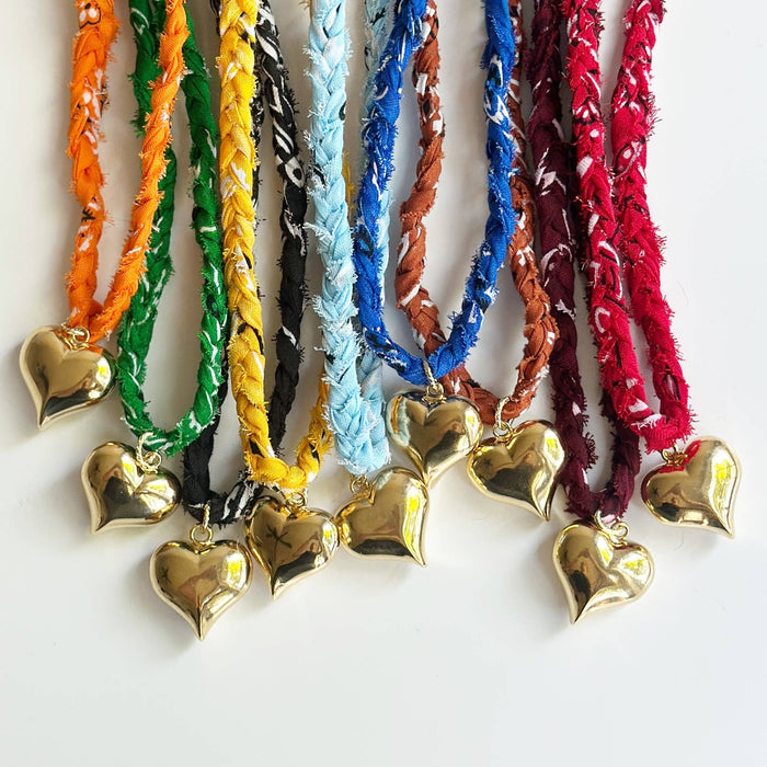 Gameday Love Bandana Necklace
