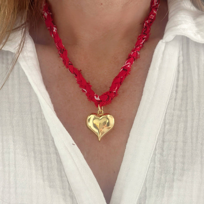 Gameday Love Bandana Necklace