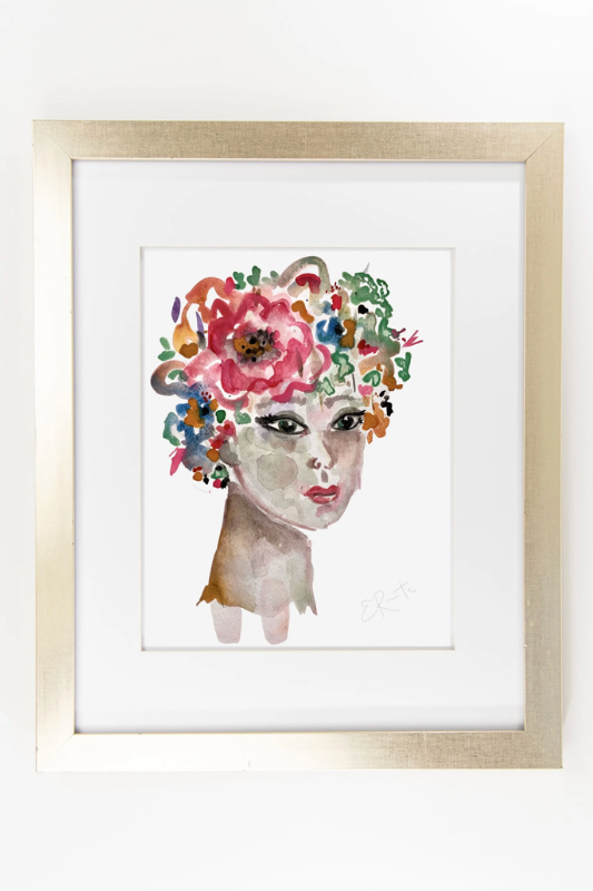 "Garden Goddess" - 11x14 Print