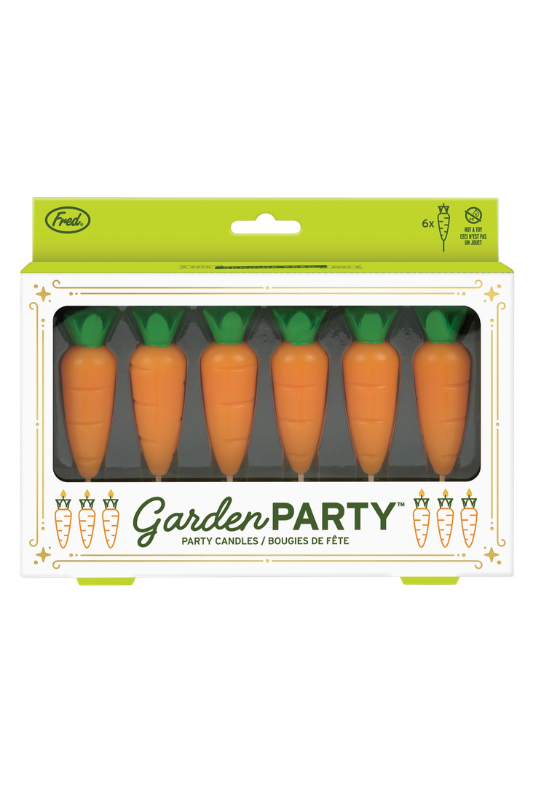 Garden Party Carrot Candles