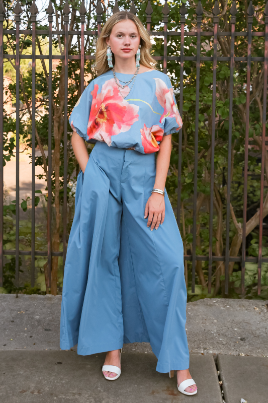 Genevieve Pant- Blue