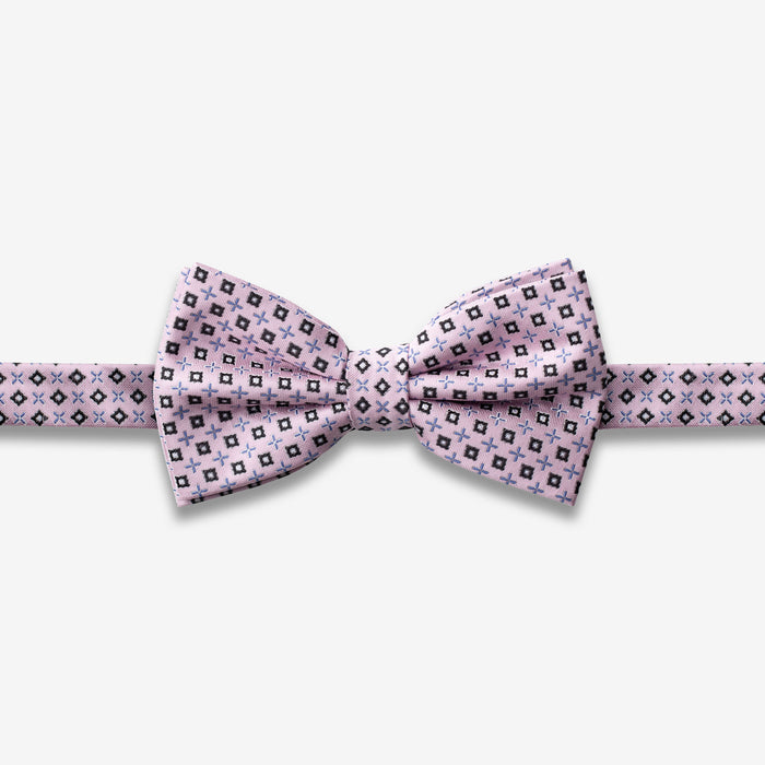 Geometic Pink BoTie