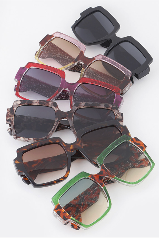 Glitter Tortoise Sunnies