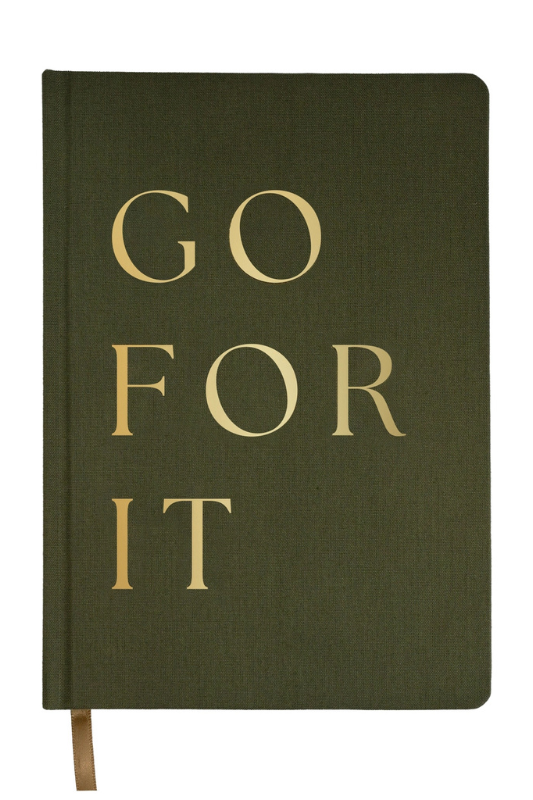 Go For It - Blank Notebook