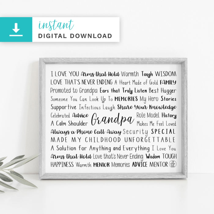 Grandpa Digital Download