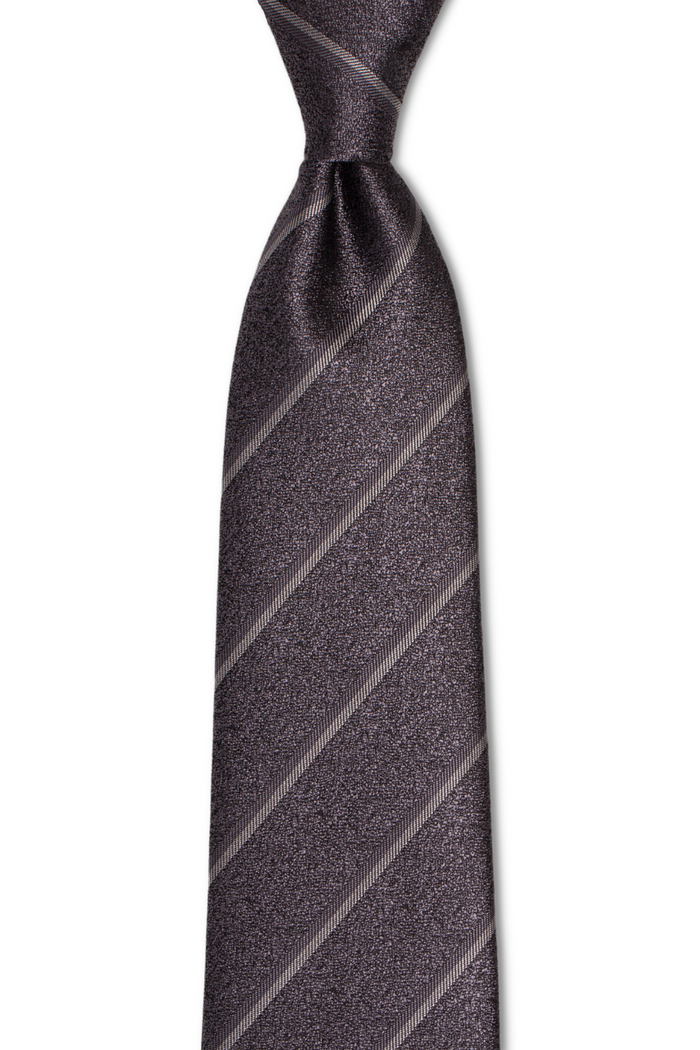 Graphite Moon Traditional Tie