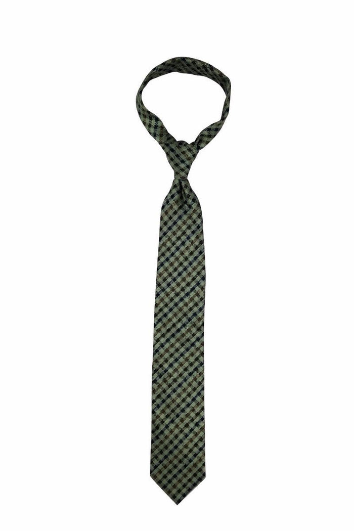 Green 70's Couch Pre-tied Tie, Tie, GoTie