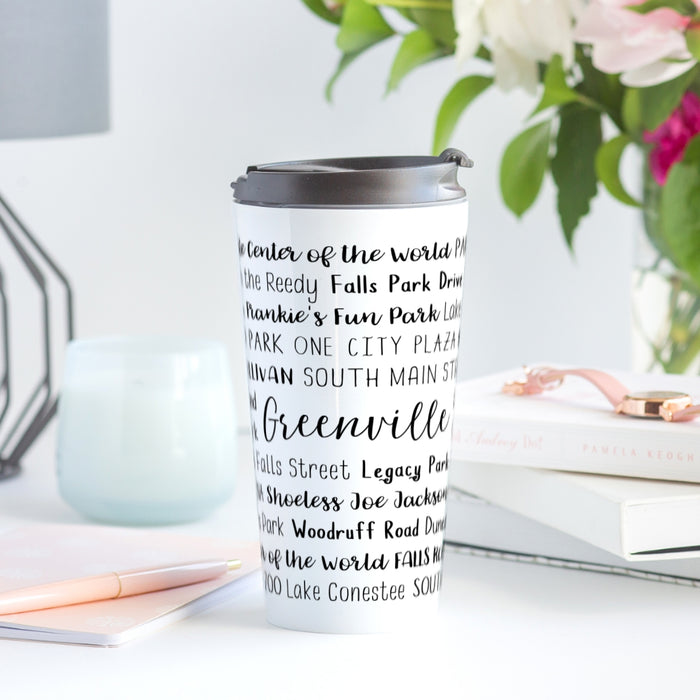Greenville, SC Travel Mug