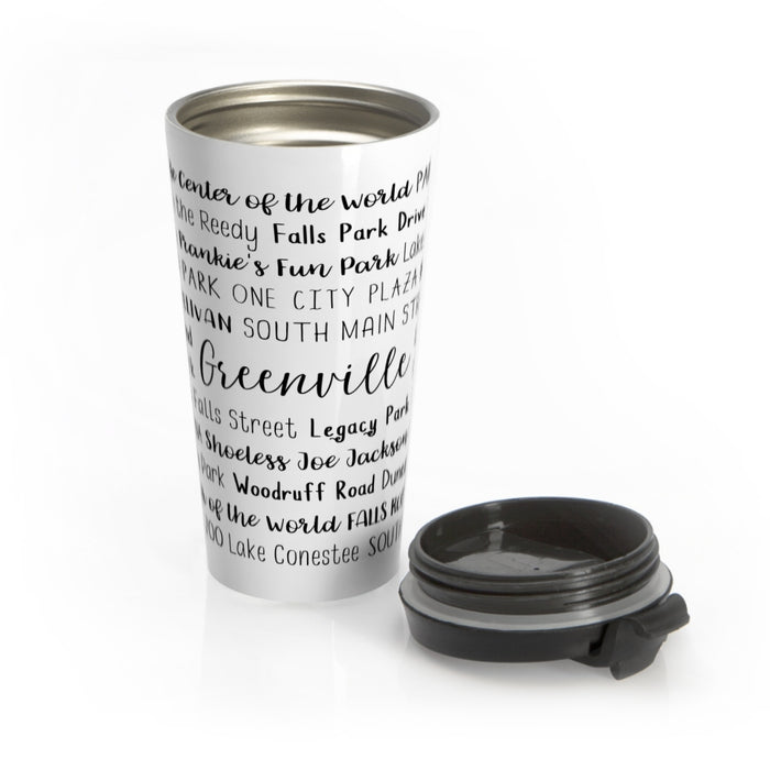 Greenville, SC Travel Mug