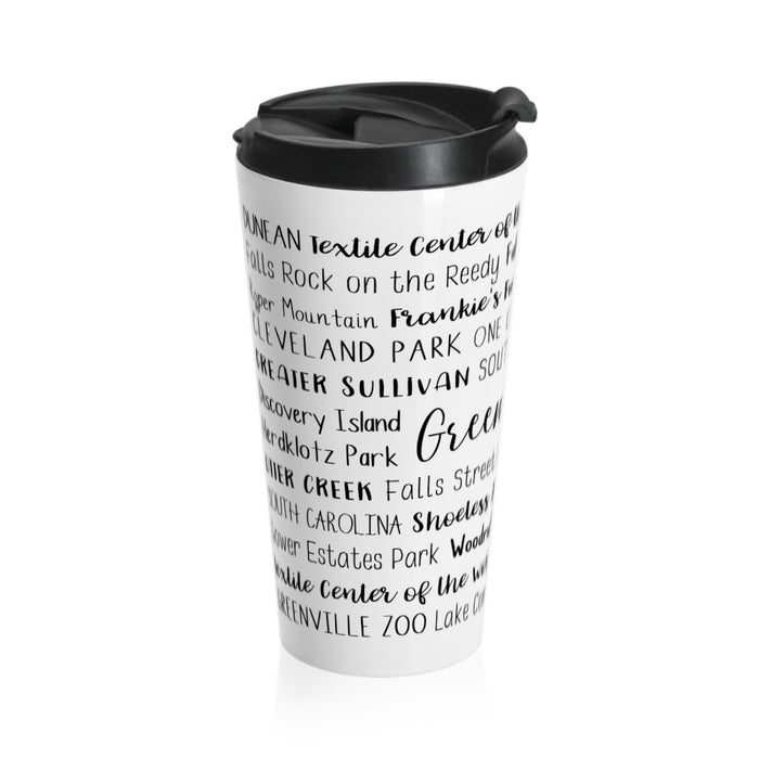 Greenville, SC Travel Mug