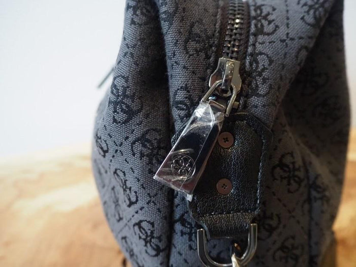 Guess Canvas Logo Shoulder Bag