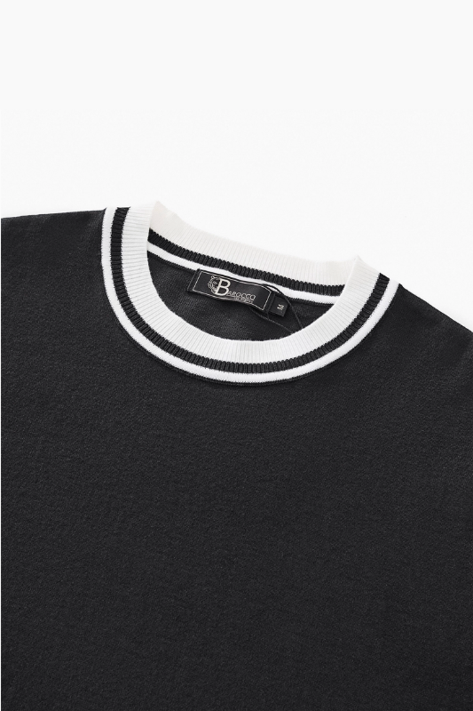 Halo Contrast Knit