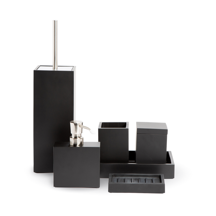 Defined by its confident, minimalistic design that exudes luxuriousness, this collection is perfect for complementing any bathroom or kitchen countertop.