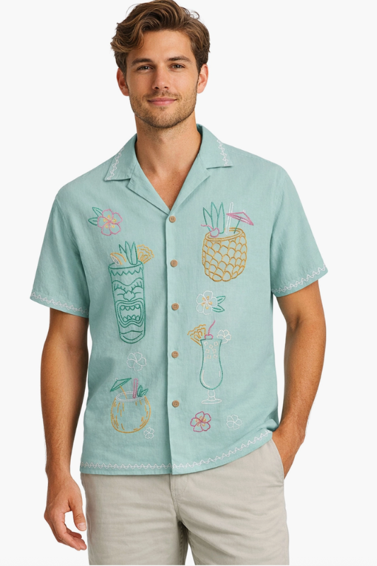 Happy Hour Cabana Shirt