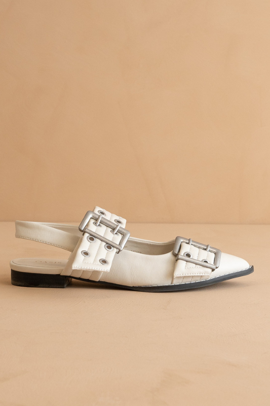 Harlow Buckle Flat