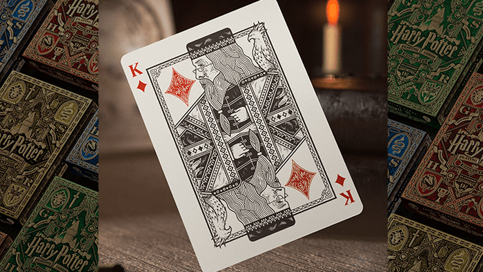 PlayingCardDecks.com-Harry Potter Playing Cards 4 Deck Set USPCC