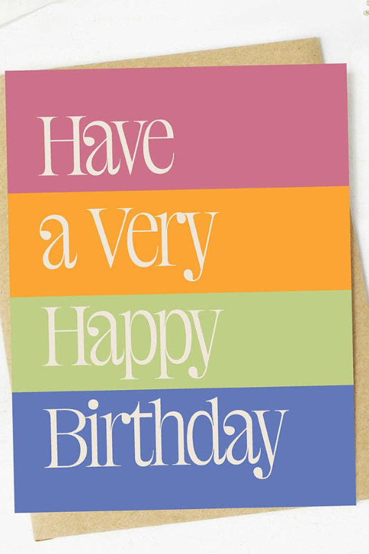 Have A Very Happy Birthday Card