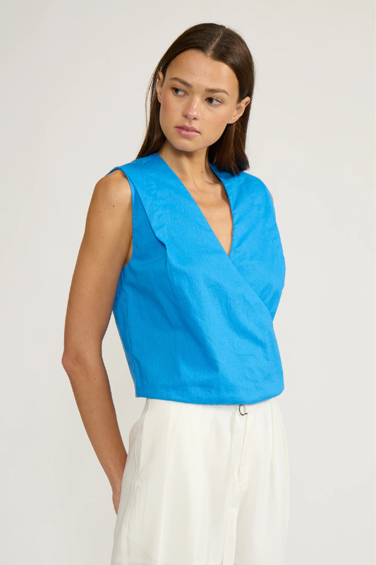 Hayley Wrap Top