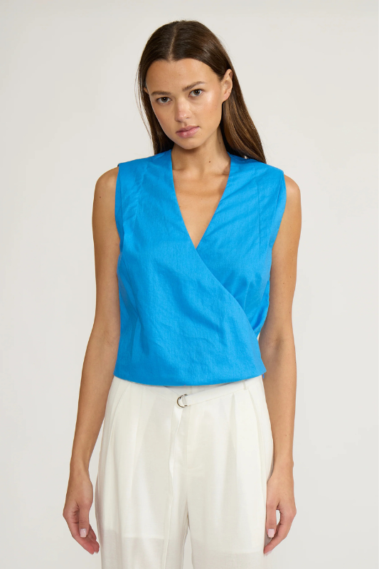 Hayley Wrap Top