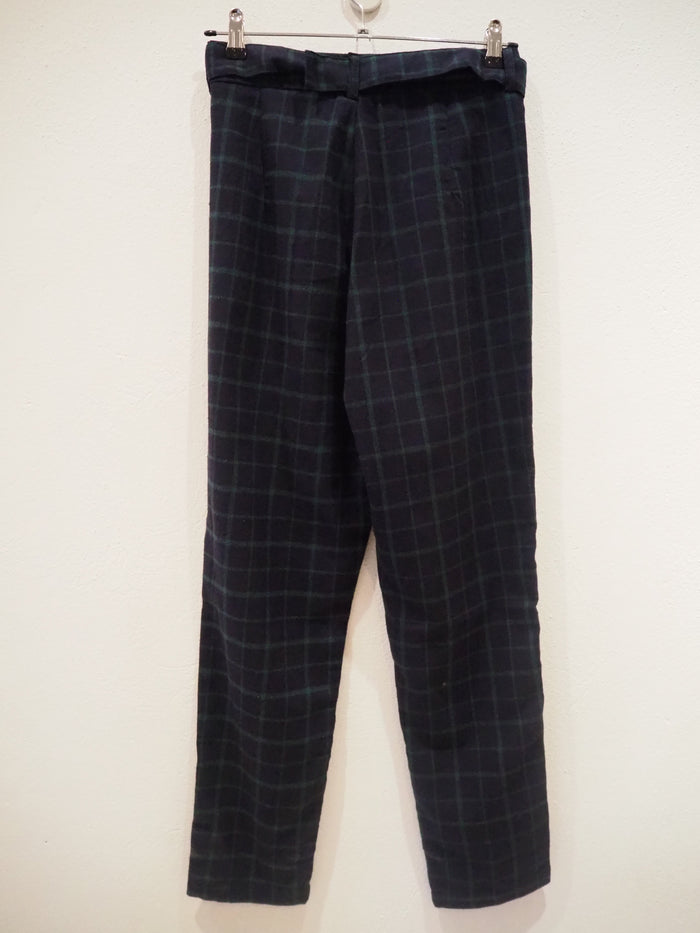 Heartbreak Green Check Trouser Size 10 (New)