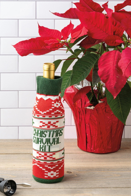 Holiday Bottle Sock