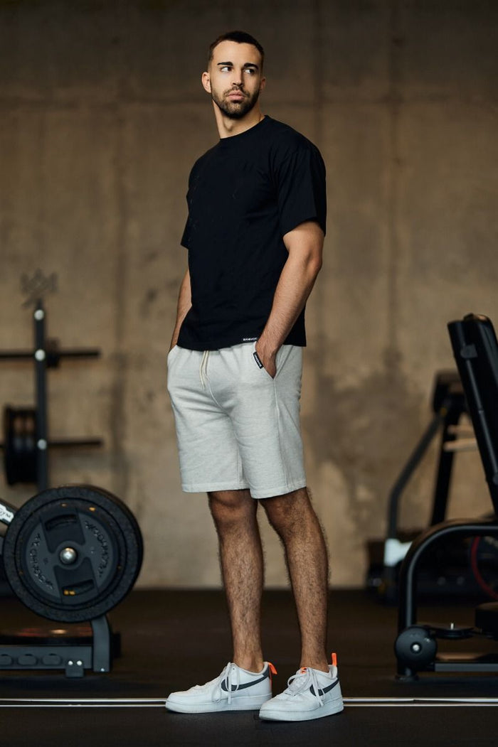 HOOD OVERSIZED T-SHIRT BLACK