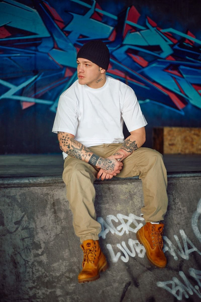 HOOD OVERSIZED T-SHIRT WHITE
