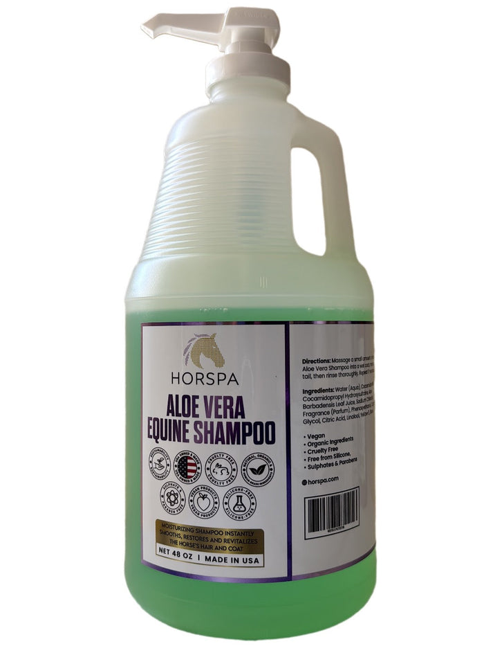 Horspa Aloe Vera Equine Shampoo, 48 oz