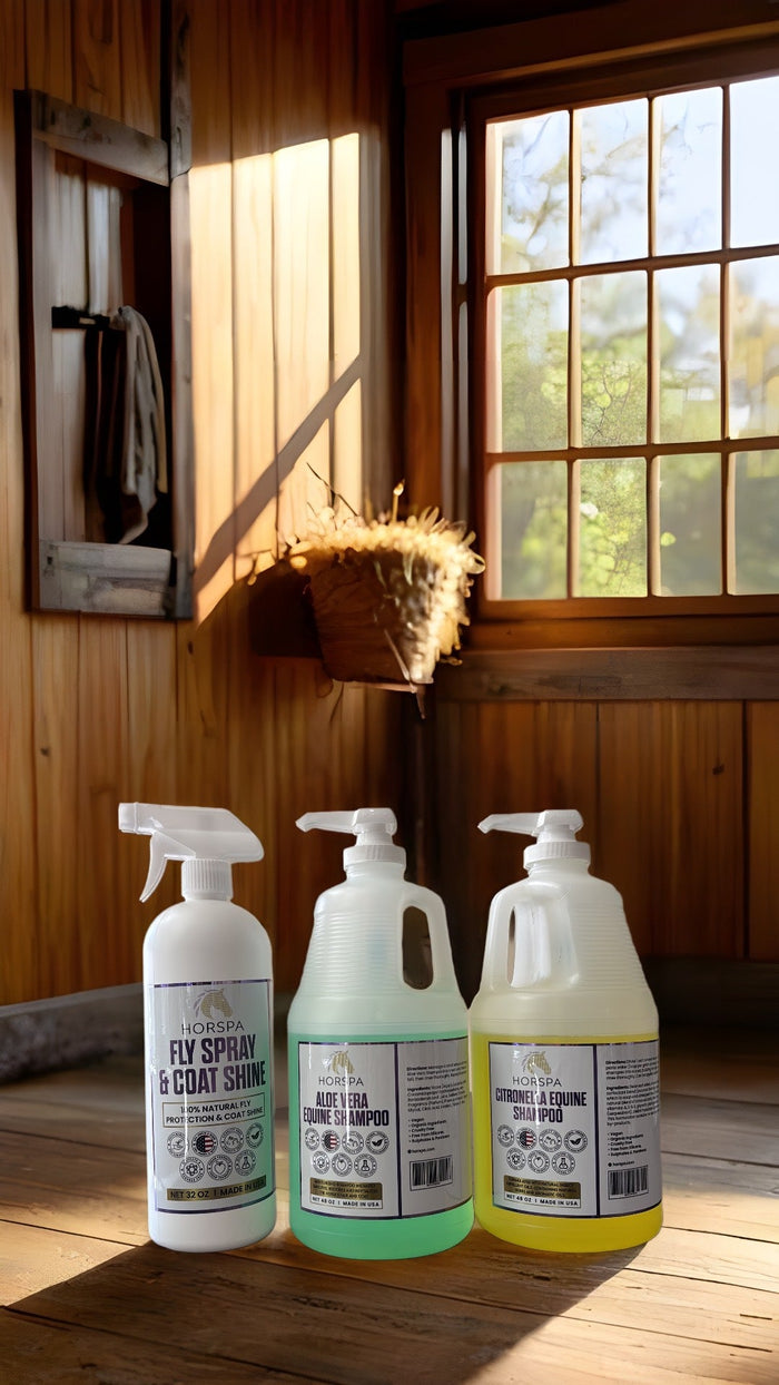 Horspa Aloe Vera Equine Shampoo, 48 oz