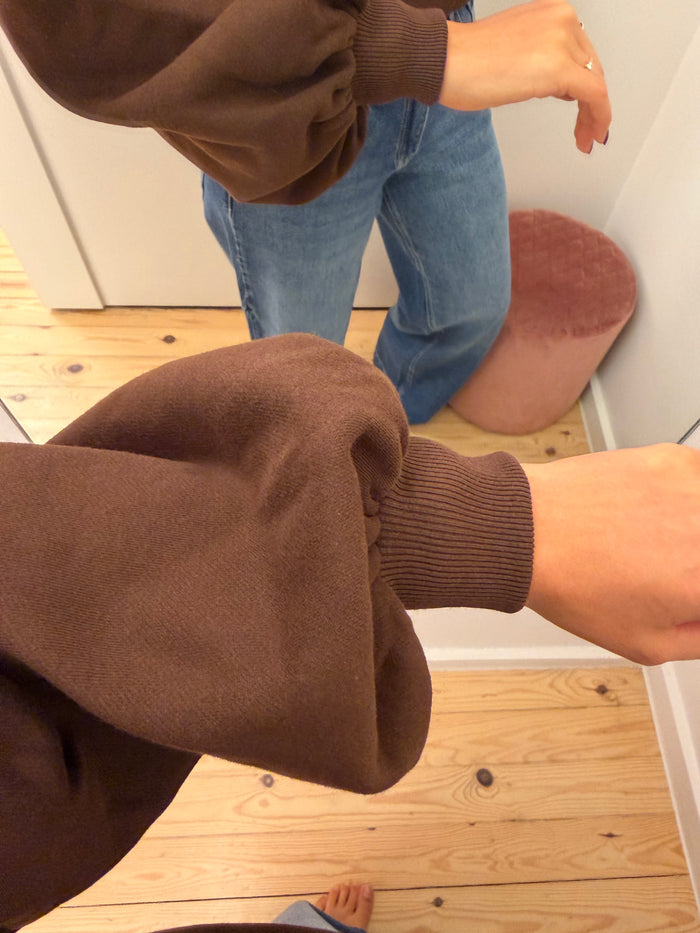 Iconic sweater bruin