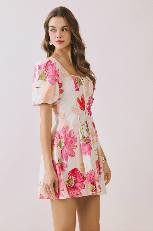 Ilene Floral Mini Dress