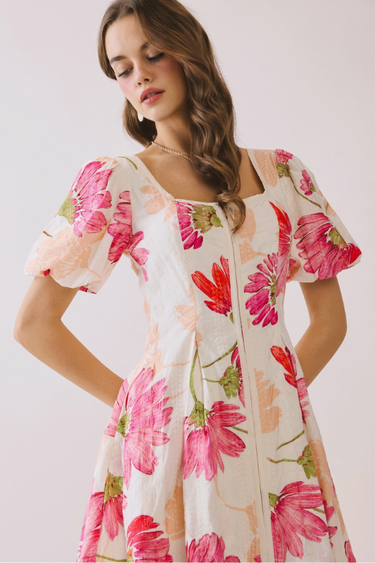 Ilene Floral Mini Dress