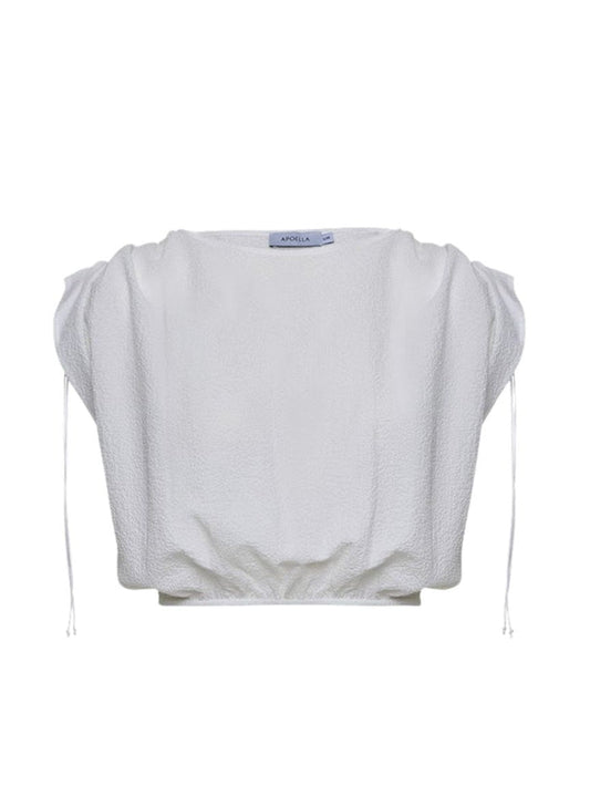 Tops Apoella Ilia Cropped Top White Apoella