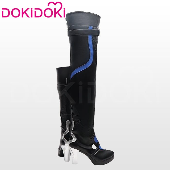 【In Stock】DokiDoki Game Honkai: Star Rail Cosplay Acheron Shoes