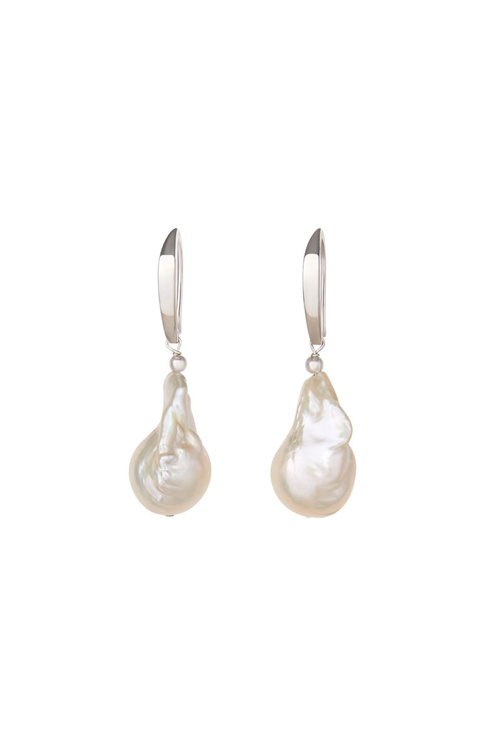 Indi Earrings in Silver Ghost Image