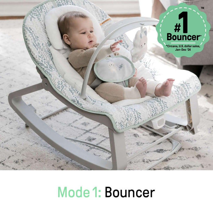 Baby Bouncer Rocker Keep Cozy 3-in-1 - Spruce