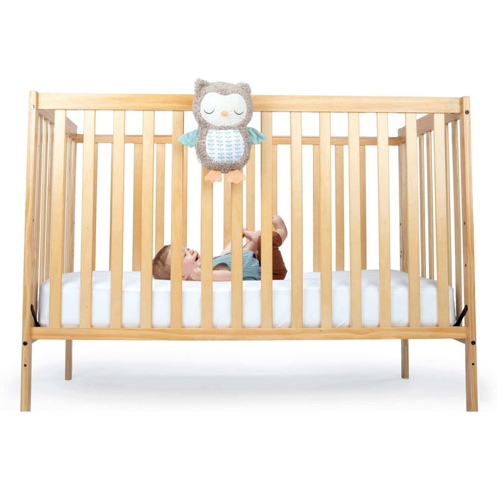 Snuggle Sounds Nally owl plush toy with Bluetooth speaker and soothing sounds for babies