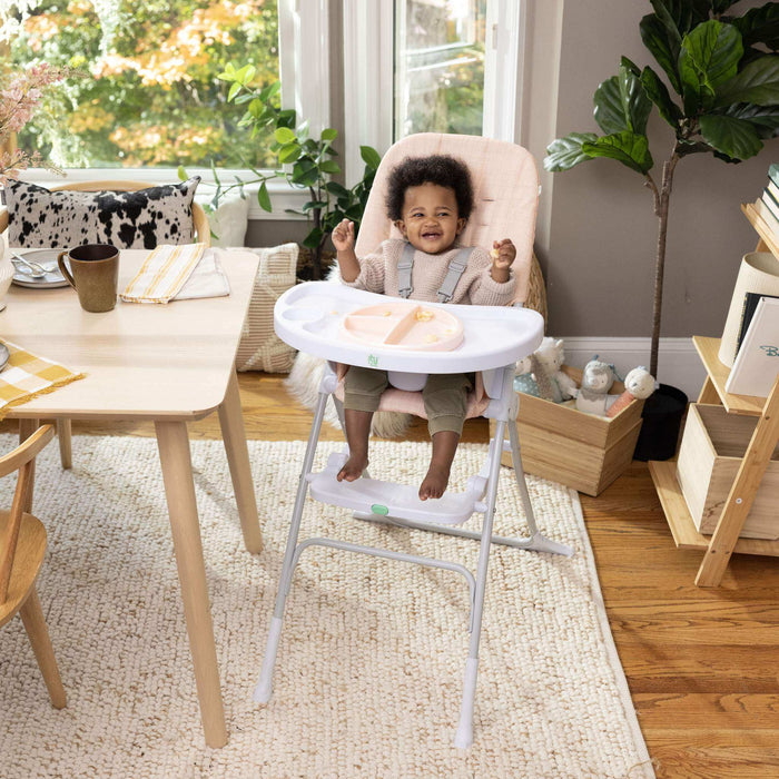 Ingenuity Sun Valley Compact Folding High Chair - Pink